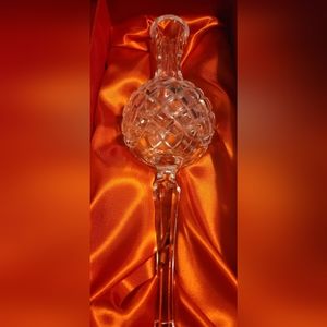 Waterford crystal tree topper in perfect condition and original box